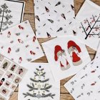 Merry Christmas -lautasliinat