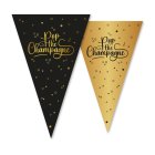 Pop The Champagne Viirinauha Musta/Kulta