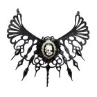 Goottityylinen Choker Kaulakoru Musta