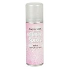 Hius- ja Vartalospray Glitter Vaaleanpunainen