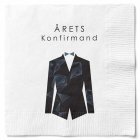 Årets Konfirmand Lautasliinat Valkoinen/Musta