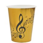 Musiikki Kertakäyttökupit Kulta