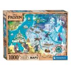 Frozen® 1000 Palan Maailmankartta Palapeli