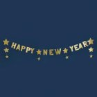 Happy New Year Koristenauha Kulta