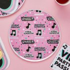 Musical Party Pahvilautaset