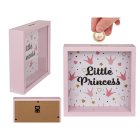Vaaleanpunainen Little Princess säästöpankki