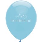 Årets Konfirmand Ilmapallot Vaaleansininen