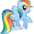 My Little Pony® Rainbow Dash Foliopallo