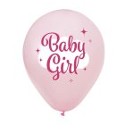 Baby Girl Lateksi-ilmapallot Vaaleanpunaiset