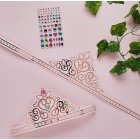 Tee-se-itse Prinsessadiadeemi Vaaleanpunainen