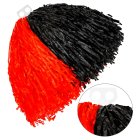 Cheerleader Pom Pom Punainen/Musta