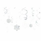 Lumihiutale Kiemurat Hopea/Valkoinen