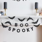 Boo Spooky Lepakkohuopaguirlandi