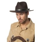 Ruskea Cowboy-hattu