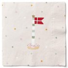 Dannebrog Servetit Beige