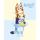 Bluey® Fleeceviltti Vaaleansininen