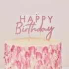 Happy Birthday Kakkukynttilä Ruusukulta