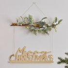 Merry Christmas Akryylinen Seinäkoriste