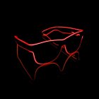 LED Wayfarer Silmälasit Punainen