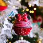 Disney® Minni Cupcake joulukuusenkoriste