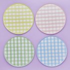 Gingham Pastelli Lautaset
