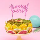 Tropical Party -kakkukoriste