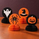 Halloween hunajakennopallo pöytäkoristeet
