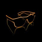 LED Wayfarer Silmälasit Oranssi