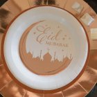 Eid Mubarak -lautaset