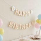 Happy Birthday Päivänkakkara Koristenauha
