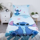 Lilo & Stitch® Puuvillalakana Vaaleansininen
