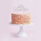 Let's Celebrate Akryylinen Kakkukoriste