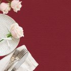 Luksus Pöytäliina Burgundi