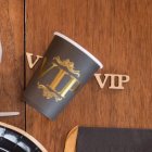 VIP Pahvimukit Kultamusta