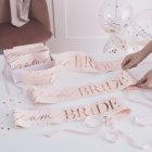 Olkanauha Team Bride vaaleanpunainen / ruusuulta