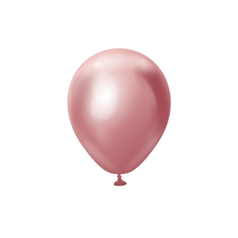 Premium Mini Lateksi-ilmapallot Kromi Pinkki