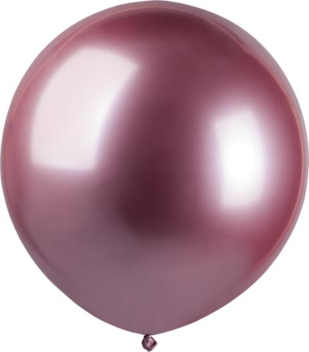 Pyöreät Kromi-ilmapallot Pinkki