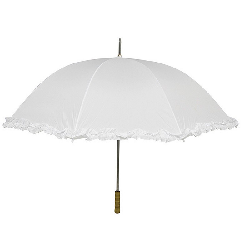 Valkoinen Barokki Sateenvarjo