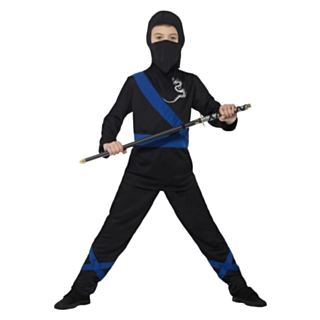 Musta Ninja lasten asu