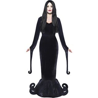 Goottilainen Morticia -asu