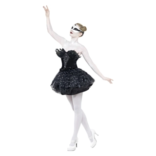 Goottilainen Black Swan -asu