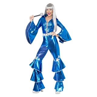 Sininen 70-Luvun Dancing Queen Asu