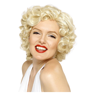 Marilyn Monroe® Peruukki, Vaalea
