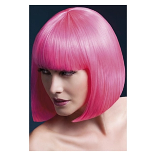 Neonpinkki Fever Elise Peruukki