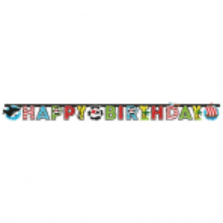Merirosvojen Happy Birthday Kirjainnauha