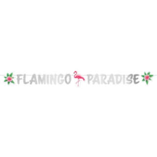 Flamingo Paradise Kirjainnauha