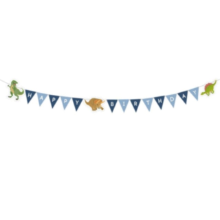 Dinosaurus Happy Birthday -Kirjainnauha