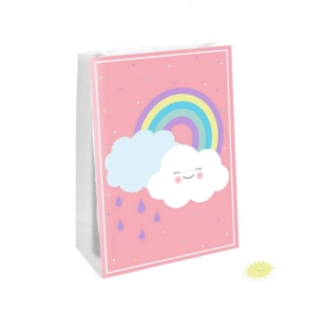 Rainbow And Cloud Lahjapussit