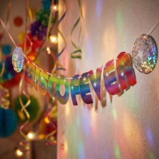 70-luvun Disco Fever -banneri