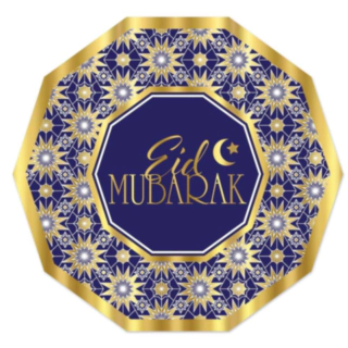 Eid Mubarak Lautaset